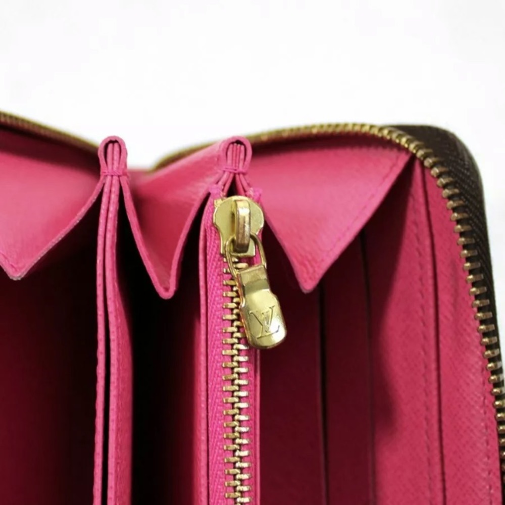 💕RARE 💕PINK ZIPPY LOUIS VUITTON WALLET - Picture 6 of 7